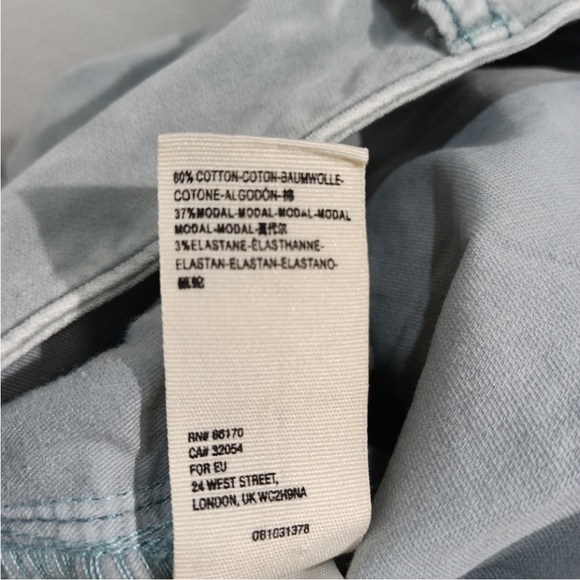 We The Free CRVY Foxy Velvet Pants, Silver, Size 34, EUC! - Picture 5 of 7